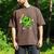 Lucky Shamrock Playing Baseball St Patrick's Kids Boys Men's Comfort Colors T-Shirt Espresso