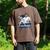 Mike Trout Los Angeles A MLB Baseball Players MLBMTR302N Men's Comfort Colors T-Shirt Espresso