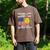 Patriotic Softball Dad Like A Baseball Dad Raglan Baseball Tee Men's Comfort Colors T-Shirt Espresso