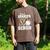 Proud Grandpa Of A 2026 Senior Baseball Graduation Leopard Men's Comfort Colors T-Shirt Espresso