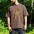 Skeleton Baseball Player Costume Halloween Men Boys Men's Comfort Colors T-Shirt Espresso