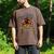 Stoneage Caveman Neolithic History Baseball Dad Father Men's Comfort Colors T-Shirt Espresso