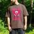 Strike Out Breast Cancer Baseball Ice Cream Drip Men's Comfort Colors T-Shirt Espresso