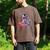 Tie Dye Baseball Dad Fathers Day Men's Comfort Colors T-Shirt Espresso