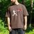 Valentines Day Baseball Batter Silhouette Heart Men's Comfort Colors T-Shirt Espresso
