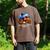 Women's Father Son Baseball Father's Day Men's Comfort Colors T-Shirt Espresso