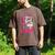Women's Play Like A Girl Softball Baseball Girls Men's Comfort Colors T-Shirt Espresso
