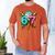 67 Baseball Ice Cream Drip Kids Men's Comfort Colors T-Shirt Yam