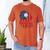 Baseball Dad USA American Flag 4th Of July Men's Comfort Colors T-Shirt Yam