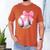 Cute Coquette Baseball Pink Bow Player & Fan Girls Men's Comfort Colors T-Shirt Yam