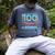 100 Days Of School Drip Ice Cream Baseball For Teacher Kids Premium Tri-Blend Men's Comfort Colors T-Shirt Denim