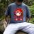 67 Baseball Drip Valentine's Day Men's Comfort Colors T-Shirt Denim