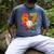 67 Ice Cream Drip Baseball Number 67 Player 67th Birthday Men's Comfort Colors T-Shirt Denim