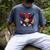 Baseball 8 Year Old Splash Drip 8th Birthday Boy Number 8 Men's Comfort Colors T-Shirt Denim