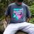 Baseball Dad Home Plate Ice Cream Drip Father's Day Men's Comfort Colors T-Shirt Denim Baseball Dad Home Plate Ice Cream Drip Father's Day Men's Comfort Colors T-Shirt Denim