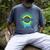 Baseball Dad With Modern Baseball Circles Premium Tri-Blend Men's Comfort Colors T-Shirt Denim Baseball Dad With Modern Baseball Circles Premium Tri-Blend Men's Comfort Colors T-Shirt Denim