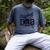 Baseball Dad Proud Fathers Sports Gear Premium Men's Comfort Colors T-Shirt Denim