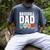 Baseball Dad Proud Little Slugger Father Humor Men's Comfort Colors T-Shirt Denim Baseball Dad Proud Little Slugger Father Humor Men's Comfort Colors T-Shirt Denim