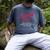 Baseball Dad Travel Ball Little League Husband Wedding Men's Comfort Colors T-Shirt Denim