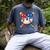 Baseball Drip American Flag Home Plate 4th Of July Patriotic Men's Comfort Colors T-Shirt Denim