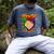 Baseball Drip Ice Cream Drip Halloween Baseball Lovers Men's Comfort Colors T-Shirt Denim