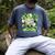 Baseball Drip Ice Cream Shamrock Irish St Patricks Men Men's Comfort Colors T-Shirt Denim