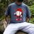 Baseball Drip Icecream Apparel Youth Boy Valentine Raglan Baseball Tee Men's Comfort Colors T-Shirt Denim