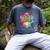 Baseball Drip Jersey Number 1 For Players & 1th Birthday Men's Comfort Colors T-Shirt Denim