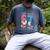 Baseball Ice Cream I Was 6 Now I'm 7 67 Birthday Boy Men's Comfort Colors T-Shirt Denim