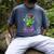 Baseball Ice Cream Drip Boys And Girls Batter Game Day Men's Comfort Colors T-Shirt Denim