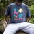Baseball Love Drip Ice Cream Colorful Baseball Men's Comfort Colors T-Shirt Denim