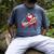 Baseball Santa 67 Christmas Xmas Pajamas Boys Men's Comfort Colors T-Shirt Denim