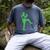 Baseball Shamrock St Patrick's Day Saint Paddy's Men's Comfort Colors T-Shirt Denim