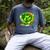Baseball St Patricks Day Carnival Party Ice Cream Drip Boys Men's Comfort Colors T-Shirt Denim