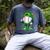 Boys St Patrick’s Day Baseball Drip Ice Cream Apparel Youth Men's Comfort Colors T-Shirt Denim