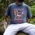 Dominican Puerto Rican Pride Baseball Flag Unity Men's Comfort Colors T-Shirt Denim