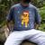 Gingerbread Man Baseball Christmas Men's Comfort Colors T-Shirt Denim Gingerbread Man Baseball Christmas Men's Comfort Colors T-Shirt Denim