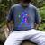 Ice Cream Drip Melting Baseball Bat Player Baseball Dad Men's Comfort Colors T-Shirt Denim Ice Cream Drip Melting Baseball Bat Player Baseball Dad Men's Comfort Colors T-Shirt Denim