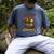 Johnson City Woodboogers Retro Baseball Club Men's Comfort Colors T-Shirt Denim