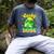 Lucky Dude Drip Baseball Shamrock St Patrick Men Boy Youth Men's Comfort Colors T-Shirt Denim