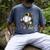Mardi Gras Ice Cream Drip Baseball Carnival Party Mask Boys Men's Comfort Colors T-Shirt Denim