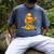 Melting Baseball Mascot Slugger Bat Cap Cartoon Men's Comfort Colors T-Shirt Denim