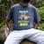 Nanny Of The Birthday Boy Baseball Football Colorful Men's Comfort Colors T-Shirt Denim