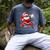 Santa Baseball Christmas Pajamas Xmas Men Boy Toddlers Men's Comfort Colors T-Shirt Denim Santa Baseball Christmas Pajamas Xmas Men Boy Toddlers Men's Comfort Colors T-Shirt Denim
