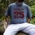 SENIOR BASEBALL DAD 2025 MAROON BASEBALL DAD SENIOR 25 4 Men's Comfort Colors T-Shirt Denim