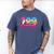100 Days Of School Baseball Ice Cream Drip For Teacher Kid Men's Comfort Colors T-Shirt Blue Jean