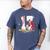 13 Years Old Baseball Birthday Boy 13th Bday Party Men's Comfort Colors T-Shirt Blue Jean