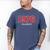 50 Year Old 1976 Classic Baseball Fan 50th Birthday Men's Comfort Colors T-Shirt Blue Jean