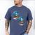 6-7 Meme Baseball Drip Team Glove Catcher Ice Cream Men's Comfort Colors T-Shirt Blue Jean