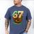 67 Ice Cream Drip Six Seven Baseball Men's Comfort Colors T-Shirt Blue Jean 67 Ice Cream Drip Six Seven Baseball Men's Comfort Colors T-Shirt Blue Jean